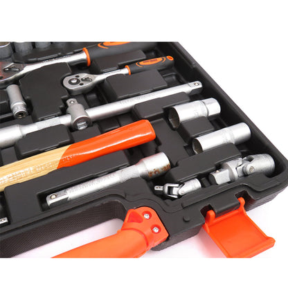 Trusa scule POLSKI K10464, 83 elemente, cutie depozitare inclusa