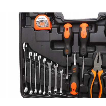 Trusa scule POLSKI K10464, 83 elemente, cutie depozitare inclusa