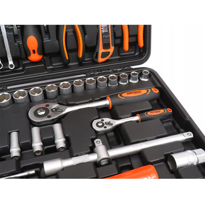 Trusa scule POLSKI K10464, 83 elemente, cutie depozitare inclusa