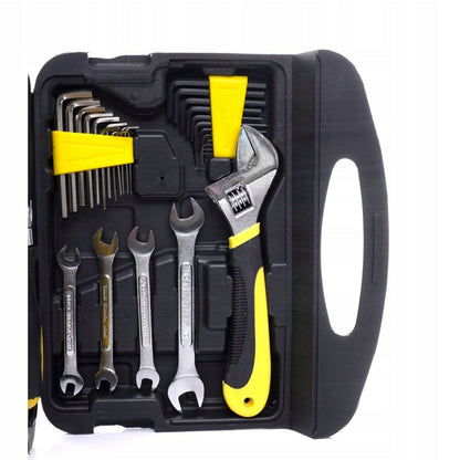 Trusa scule POLSKI K10831, 117 elemente, cutie depozitare inclusa