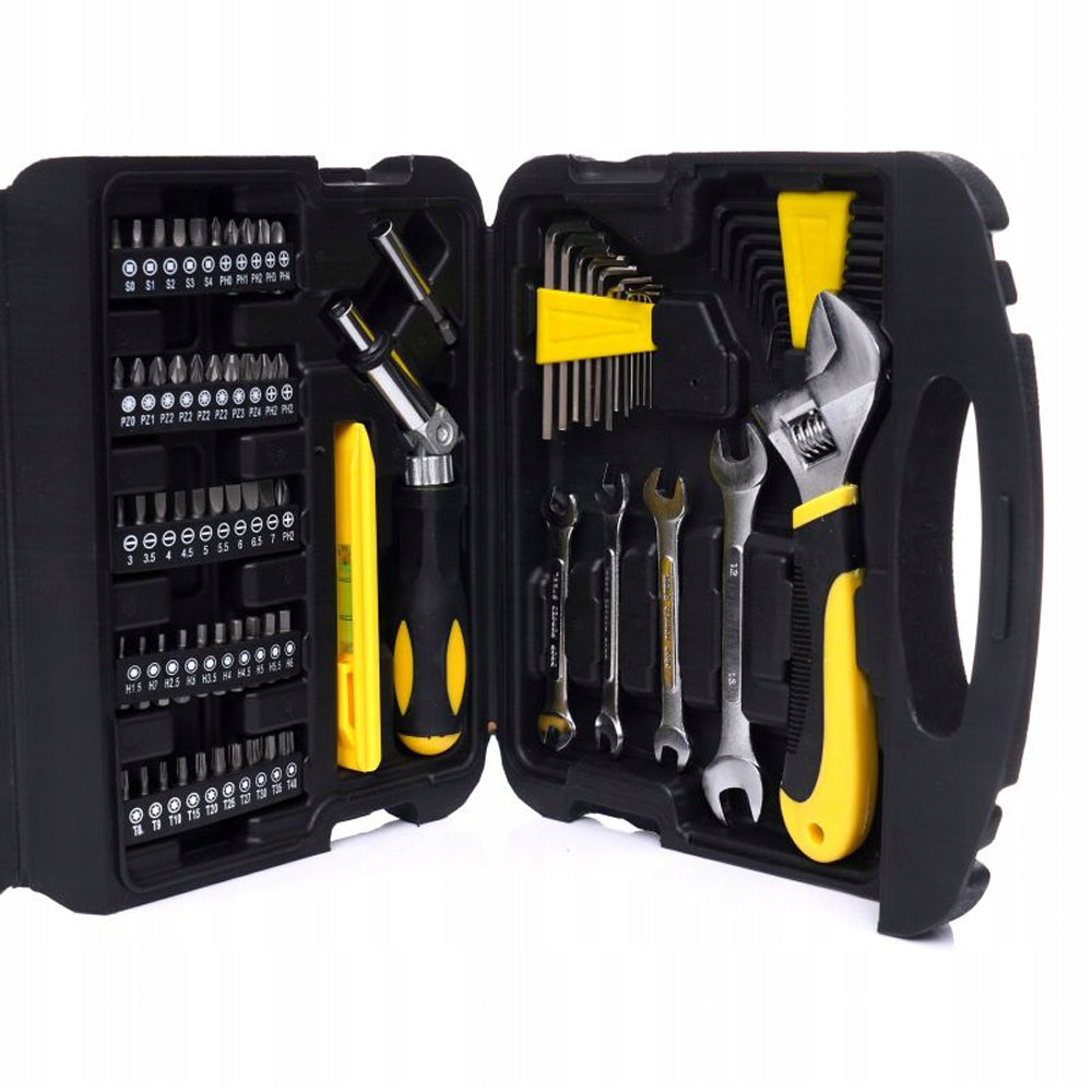 Trusa scule POLSKI K10831, 117 elemente, cutie depozitare inclusa