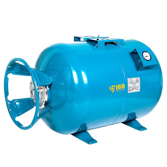 Vas expansiune IBO Dambat 150L, 8 bar, vertical / orizontal cu suport apa rece