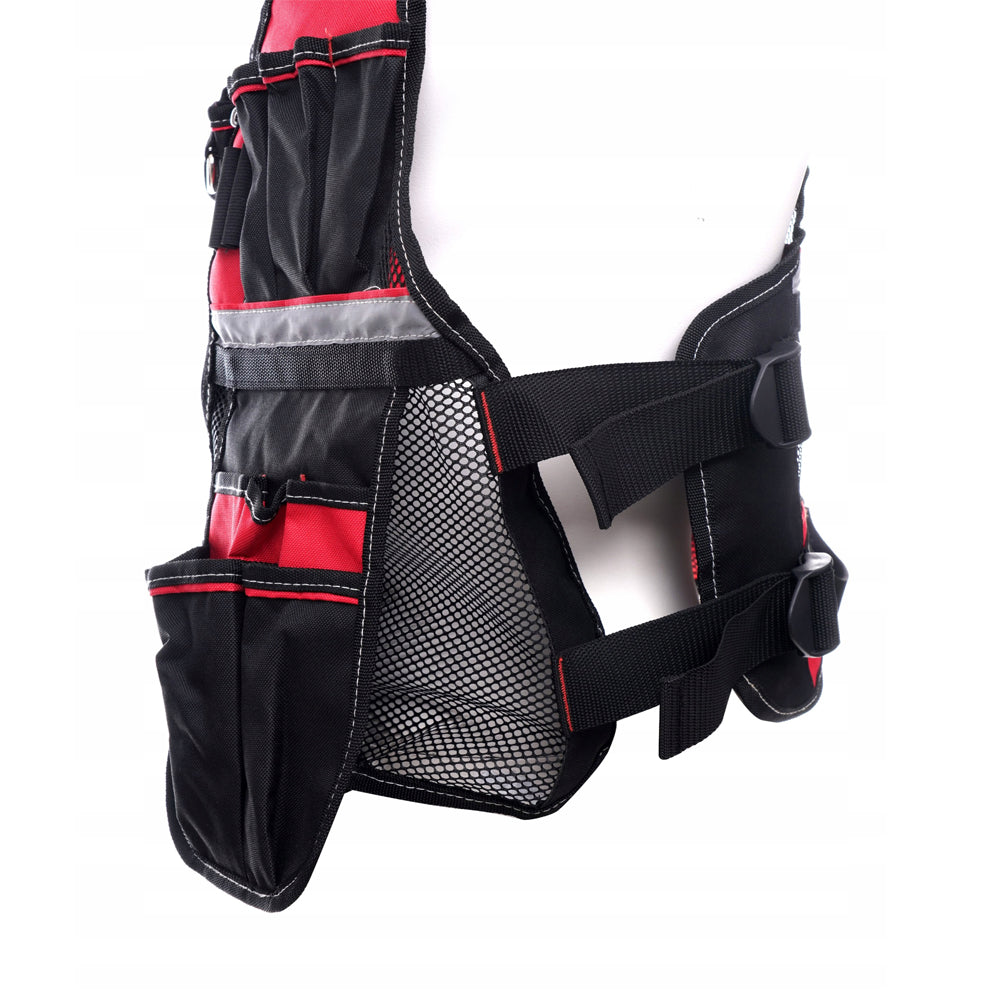*OFERTE-DE-VARA* Vesta de lucru cu buzunare pentru scule KRAFTSON % Import Polonia %  2049