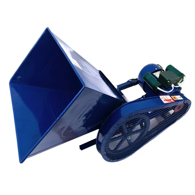 Zdrobitor fructe si legume electric MHK-10, 500Kg/ora, motor 2200W inclus, cuva inclinata