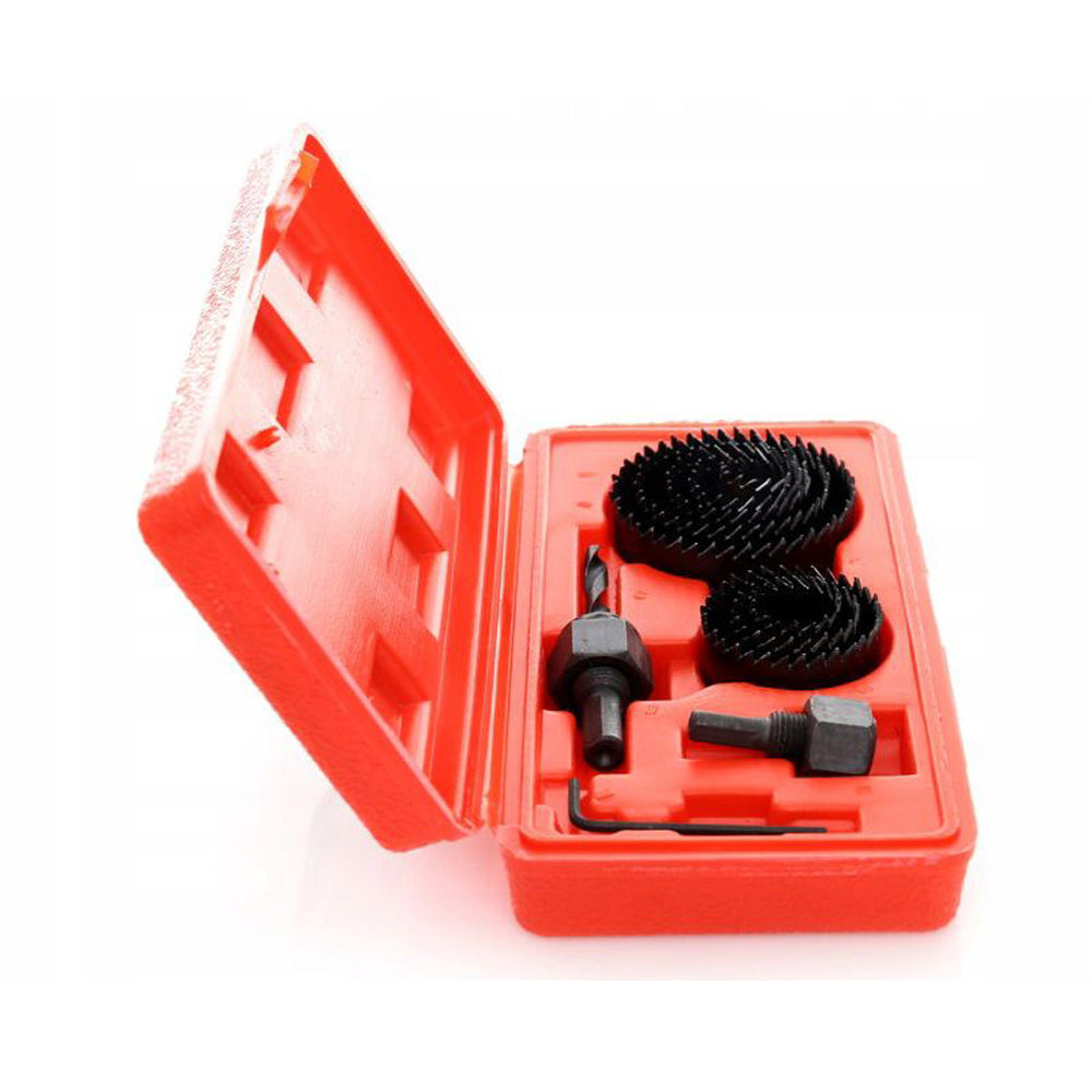 Set 8 carote metalice dintate pentru Gips-Carton (Rigips) si placi lemn, 19-64mm, POLSKI K10278, Poza5