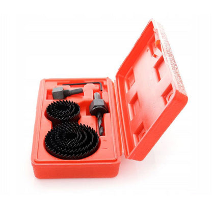 Set 8 carote metalice dintate pentru Gips-Carton (Rigips) si placi lemn, 19-64mm, POLSKI K10278, Poza6