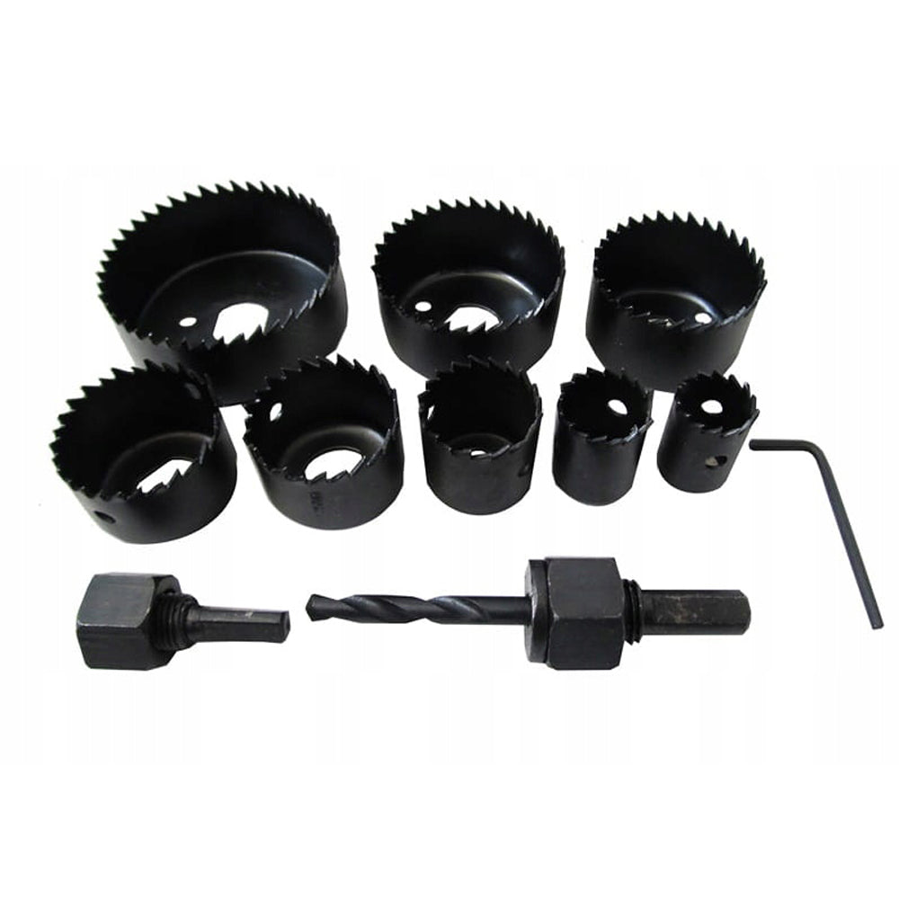 Set 8 carote metalice dintate pentru Gips-Carton (Rigips) si placi lemn, 19-64mm, POLSKI K10278, Poza9