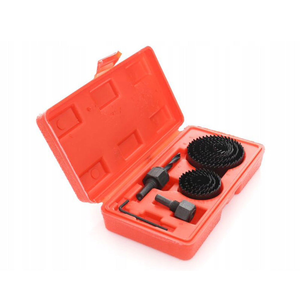 Set 8 carote metalice dintate pentru Gips-Carton (Rigips) si placi lemn, 19-64mm, POLSKI K10278, Poza3