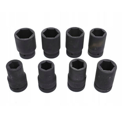 Set 8 tubulare pentru insurubare cu impact, Drive 1", 22-41mm, valiza transport inclusa, POLSKI K10216, Poza5