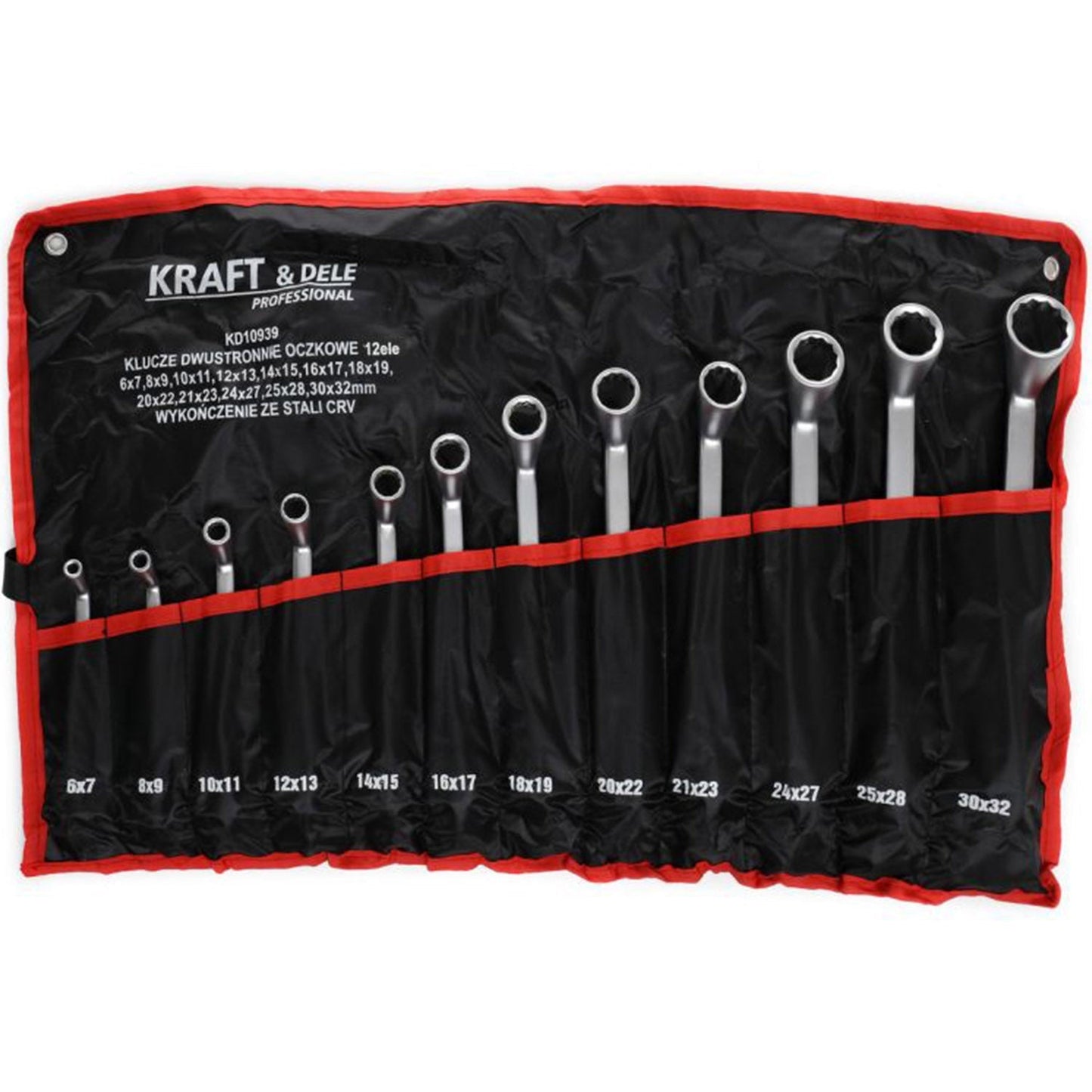 Set chei inelare cu cot, include 12 elemente, 6-32MM, POLSKI K10939, Poza1