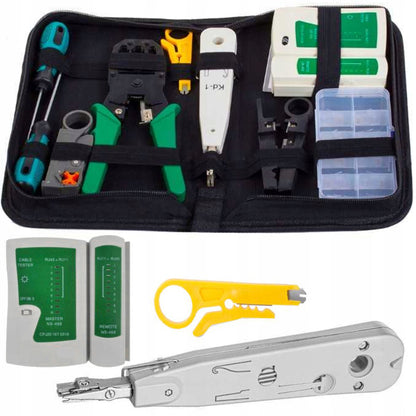 Set instrumente retelistica-telecomunicatii, include 9 elemente, POLSKI K10881, Poza2