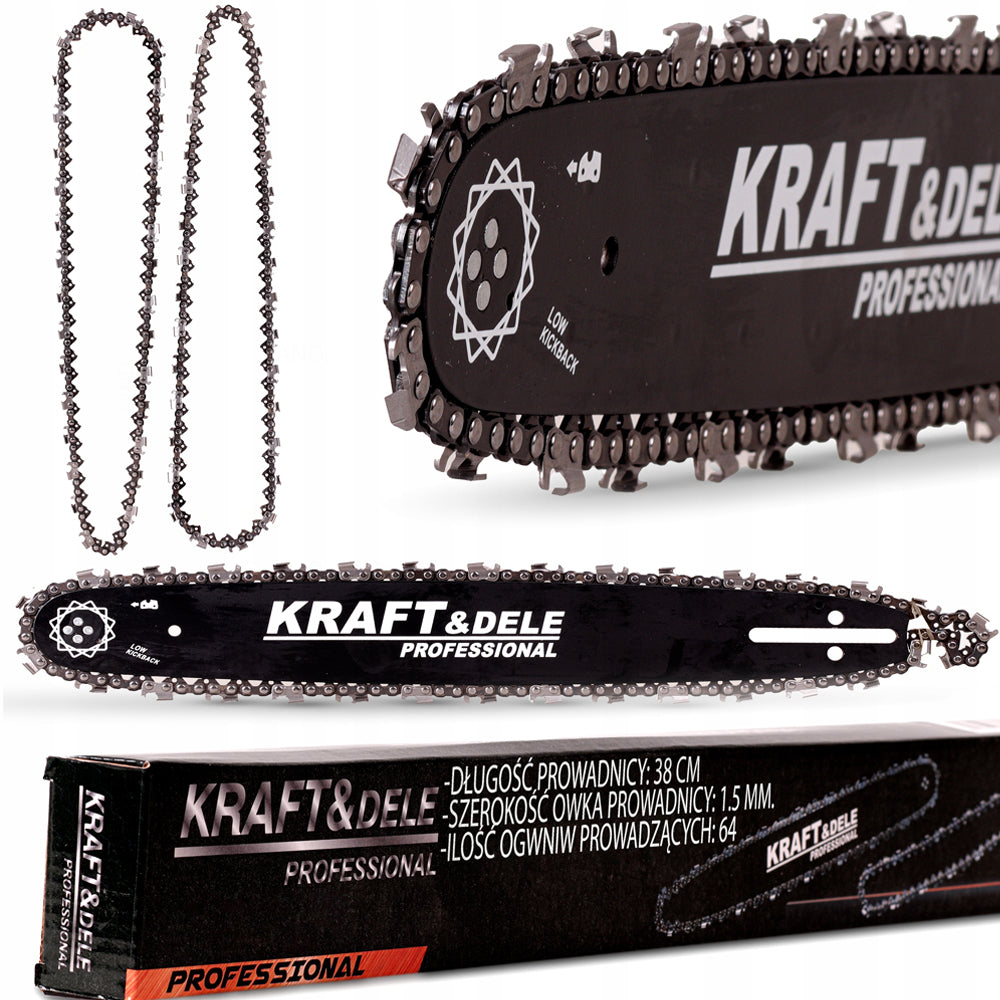 Set lama drujba 40cm si 2 lanturi, Pas Lant 0.325, cu 64 zale, POLSKI K10151, Poza8