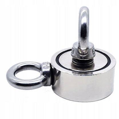 Set magnet neodim, max. 240kg, cu carabiniera, franghie si manusi, POLSKI K10416, Poza3