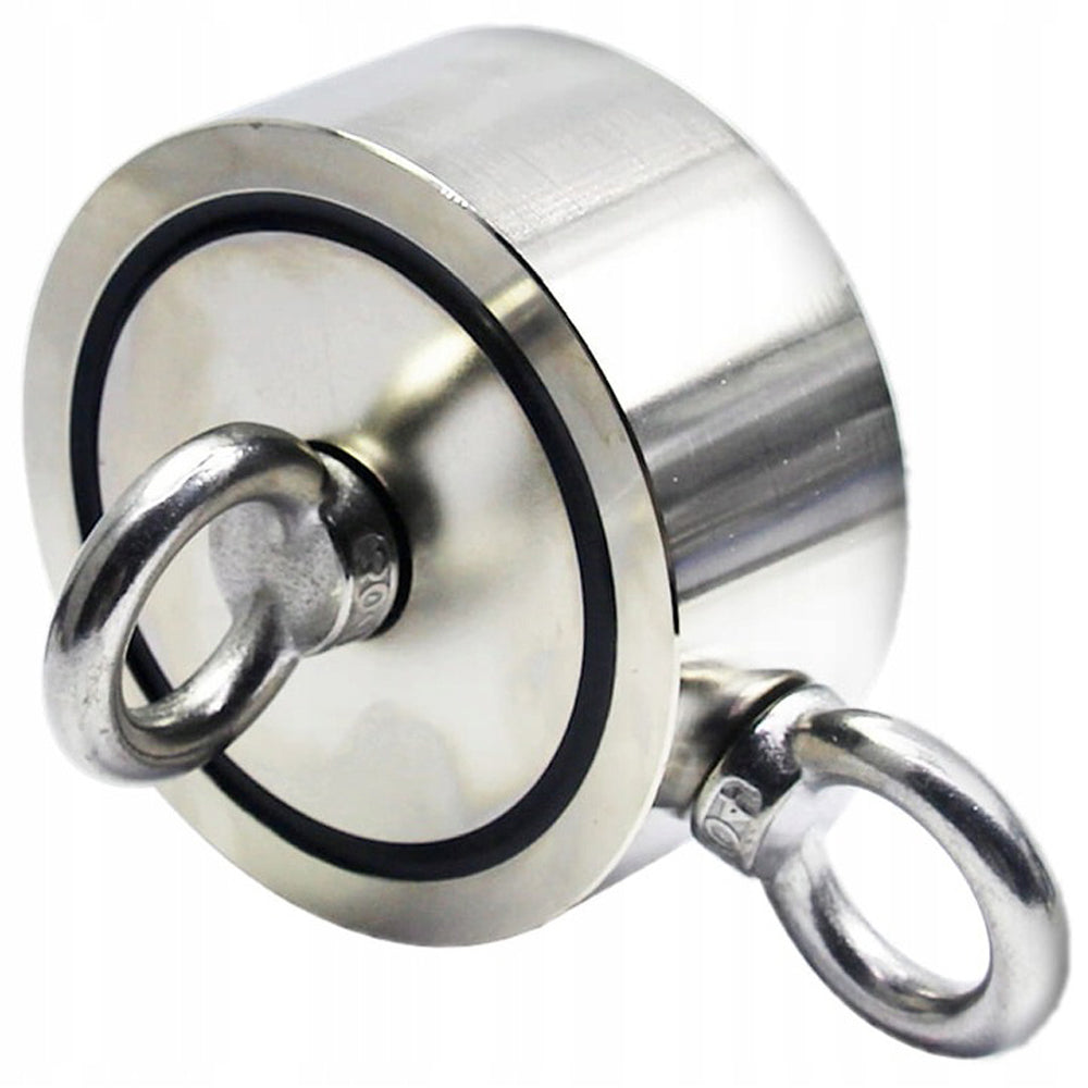 Set magnet neodim, max. 240kg, cu carabiniera, franghie si manusi, POLSKI K10416, Poza2