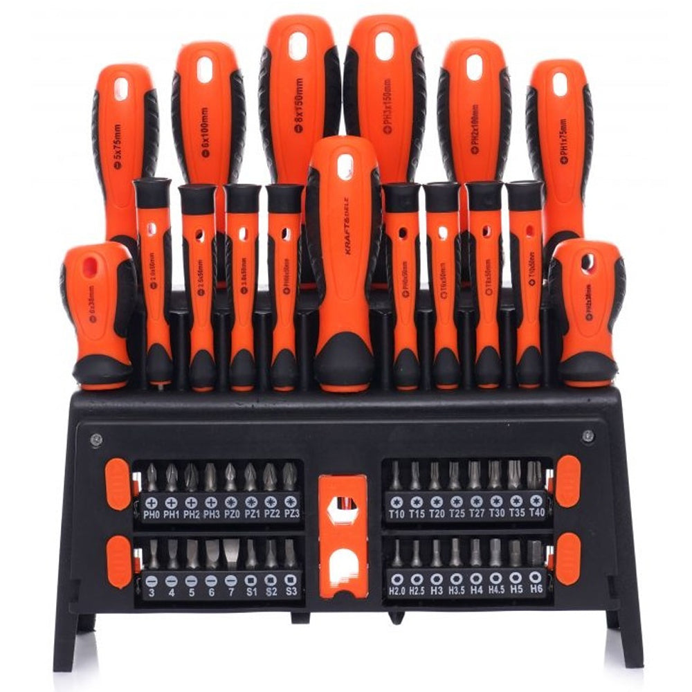 Set surubelnite si biti cu 50 elemente, POLSKI K10950, Poza4