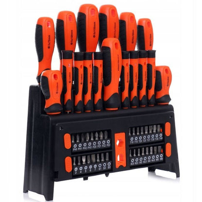 Set surubelnite si biti cu 50 elemente, POLSKI K10950, Poza2