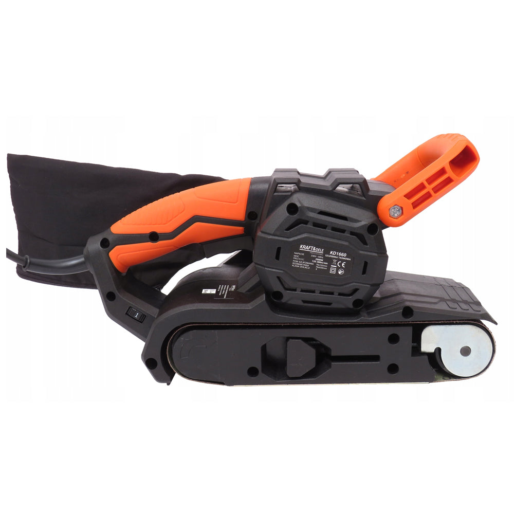 Slefuitor cu banda, 2000W, 380RPM, dimensiuni banda 76 x 533mm, POLSKI K1660, Poza5