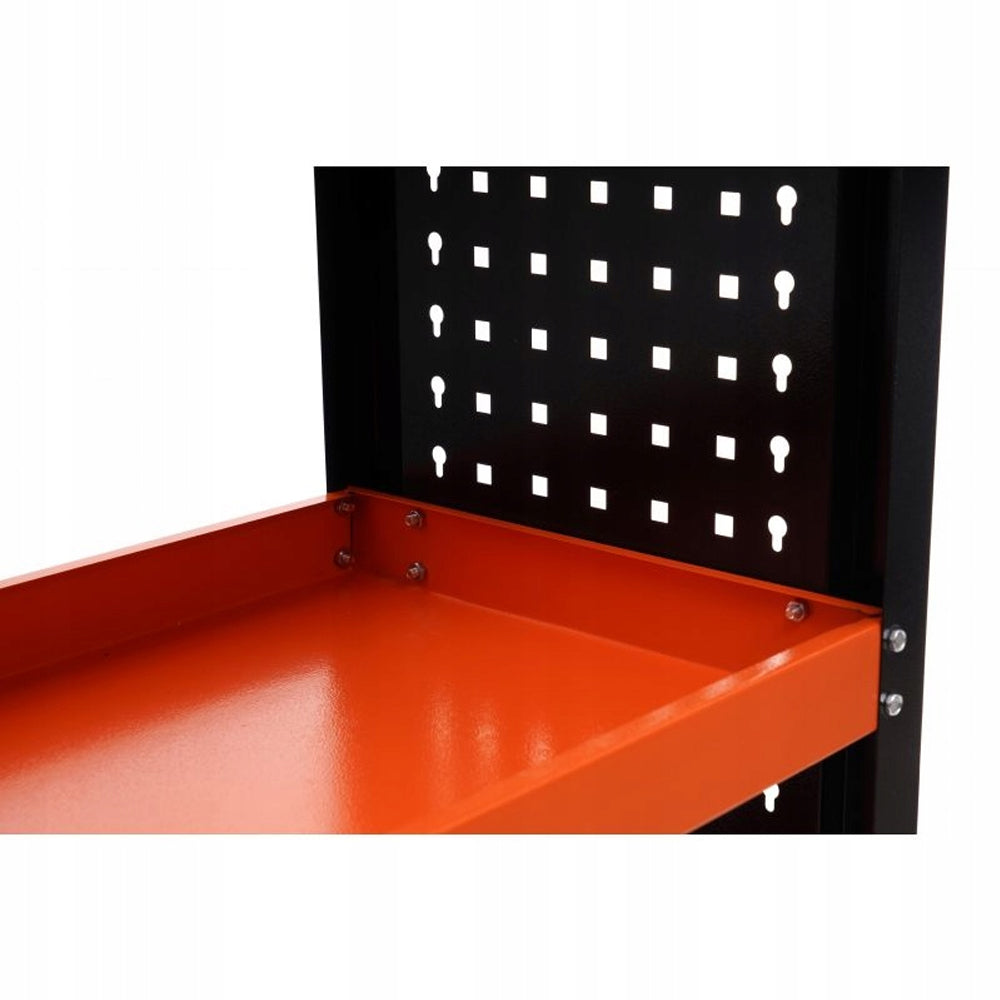 Stativ scule pentru atelier cu roti si 3 rafturi, POLSKI K365, Poza8