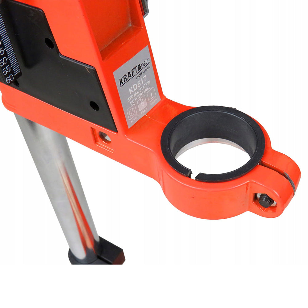 Stativ (suport) de banc pentru gaurire cu bormasina, H 400mm, corp din aluminiu, POLSKI K517, Poza8