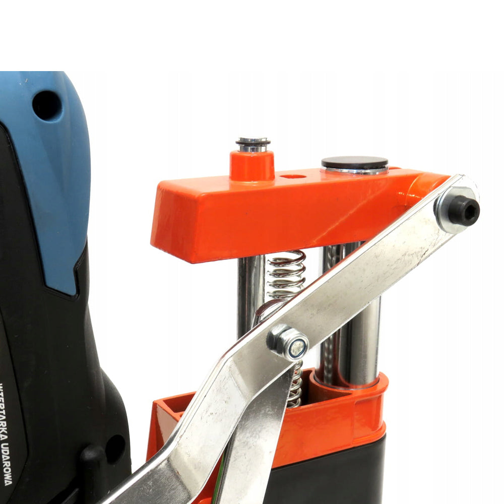 Stativ (suport) de banc pentru gaurire cu bormasina, H 400mm, corp din aluminiu, POLSKI K517, Poza4