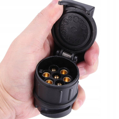 Tester prize auto pentru remorca, rulota, conector 7 pini, POLSKI K10542, Poza9