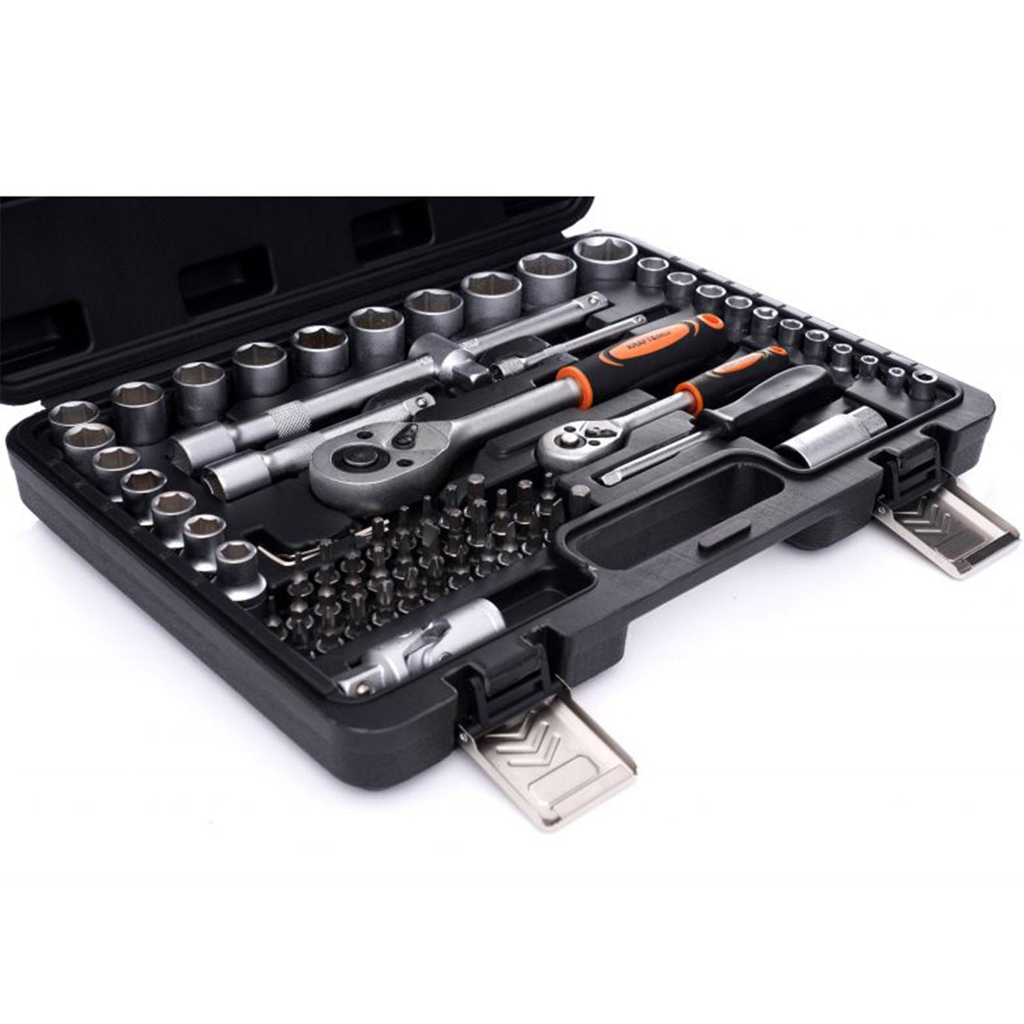 Trusa chei & biti & scule, 72 elemente, valiza transport inclusa, POLSKI K10833, Poza8