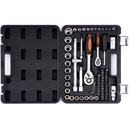 Trusa chei & biti & scule, 72 elemente, valiza transport inclusa, POLSKI K10833, Poza6
