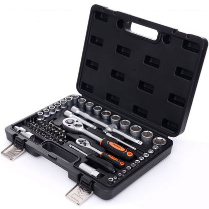 Trusa chei & biti & scule, 72 elemente, valiza transport inclusa, POLSKI K10833, Poza3