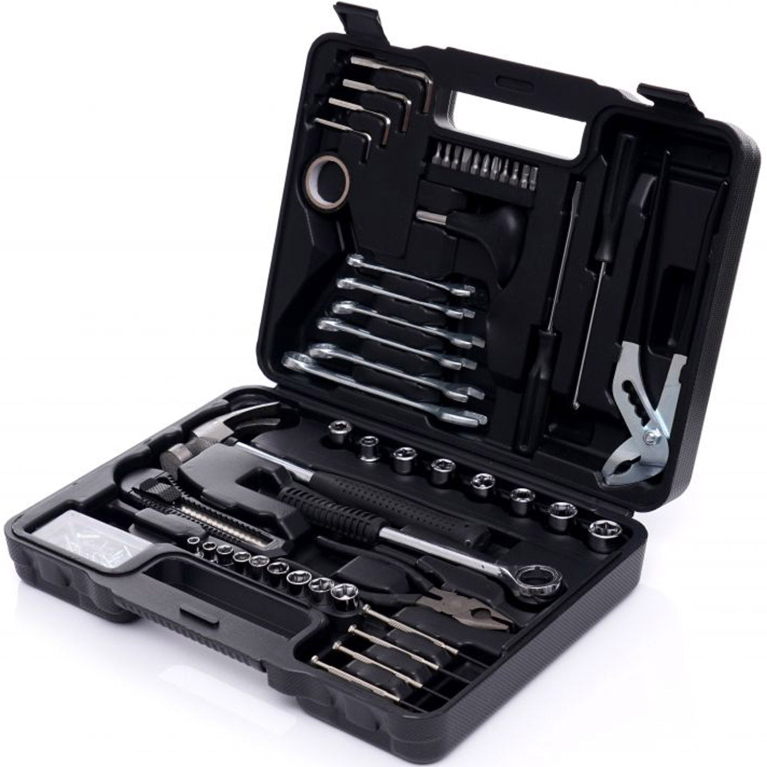 Trusa chei si scule cu 141 elemente, valiza de transport inclusa, POLSKI K10467, Poza6