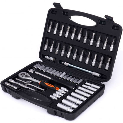 Trusa chei si scule cu 56 elemente, valiza de transport inclusa, POLSKI K10834, Poza5