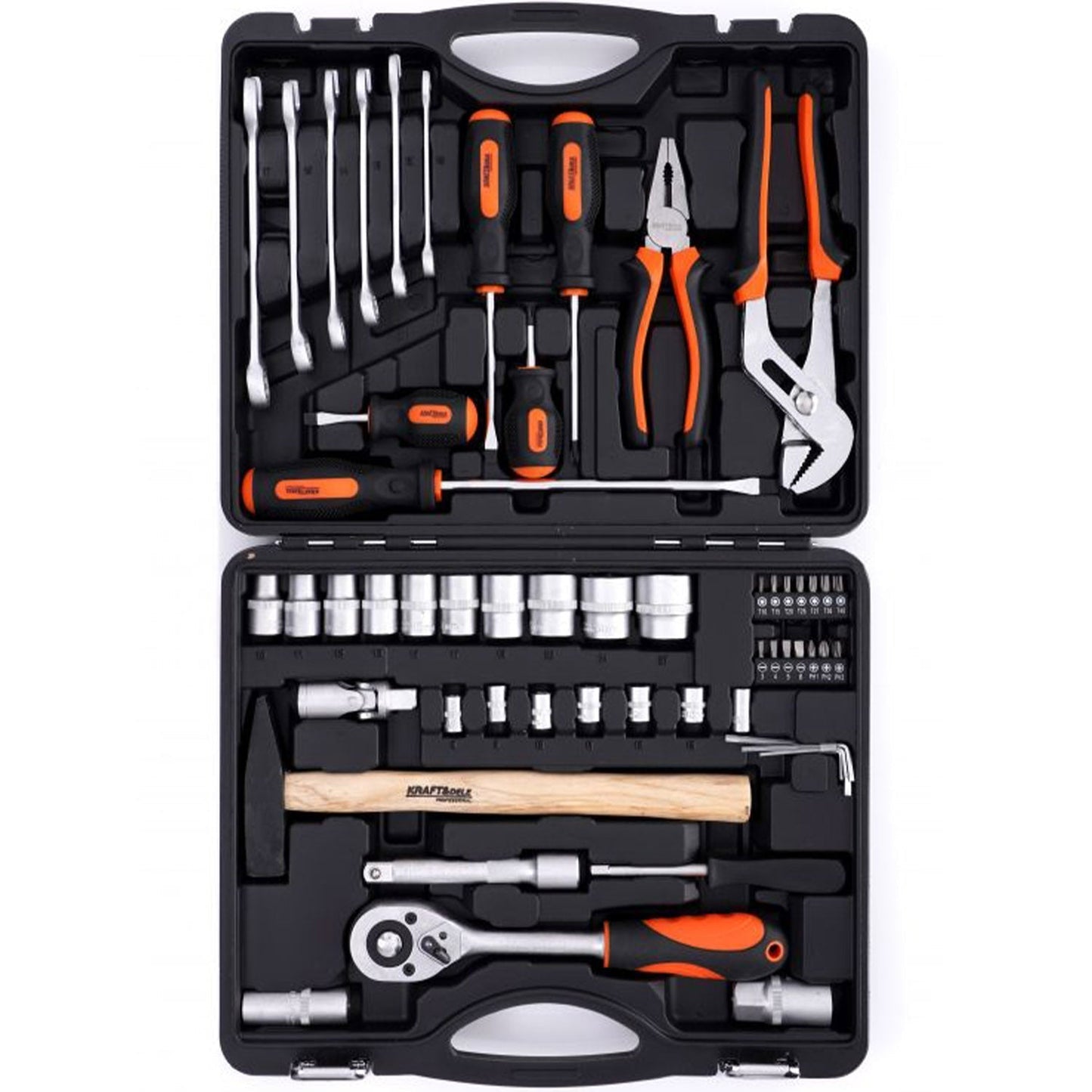 Trusa chei si scule cu 56 elemente, valiza de transport inclusa, POLSKI K10461, Poza7