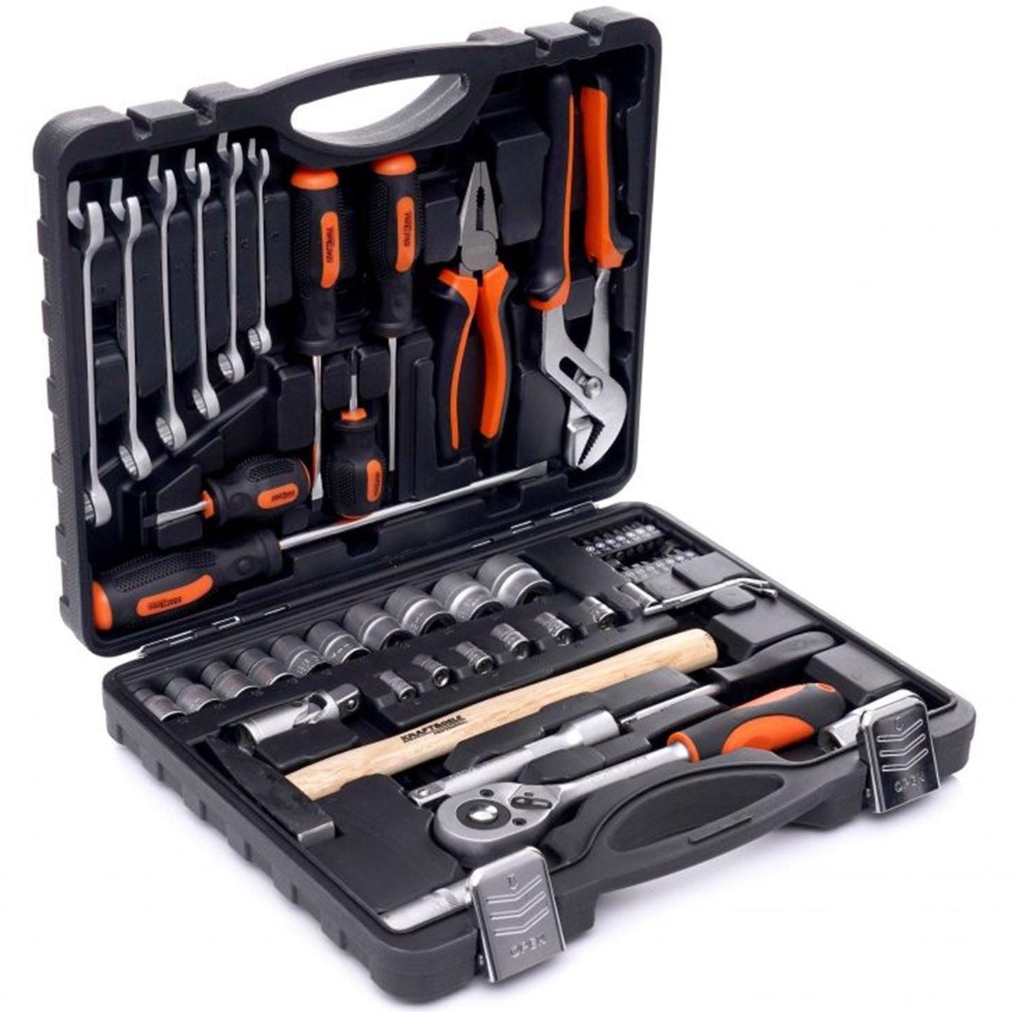 Trusa chei si scule cu 56 elemente, valiza de transport inclusa, POLSKI K10461, Poza2