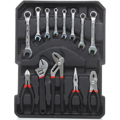 Trusa scule si chei cu 188 elemente si valiza de transport inclusa, POLSKI K314, Poza11