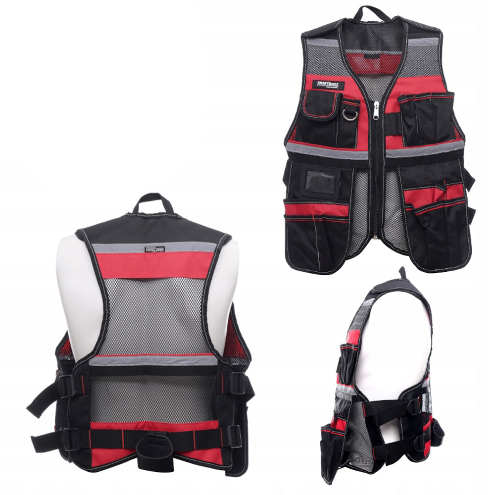 Vesta de lucru cu buzunare pentru scule, POLSKI K2049, Poza1