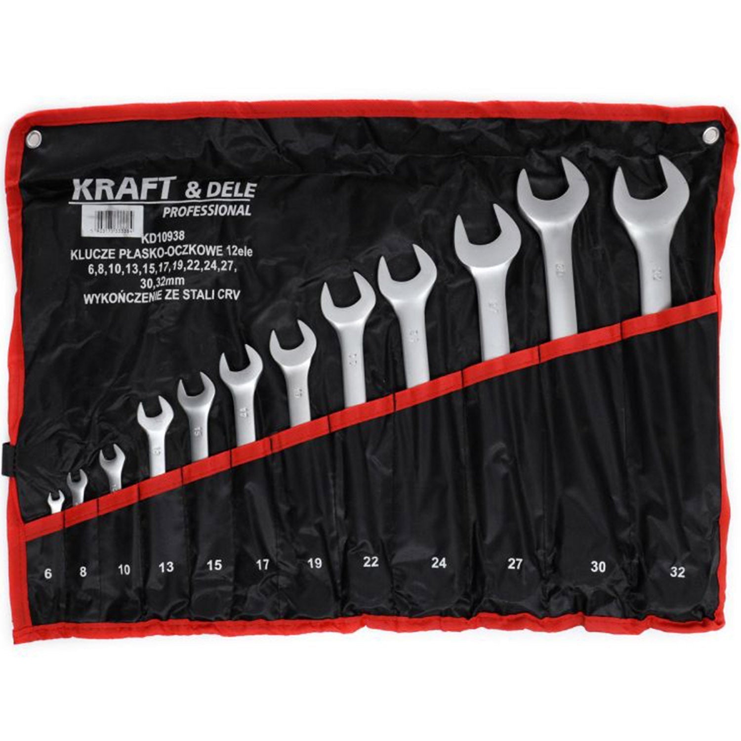 Set de chei combinate, 12 piese, POLSKI K10938, 6-32MM