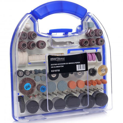 Set freze pentru masini de frezat ori gravat si multifunctionale POLSKI K10755, 300buc