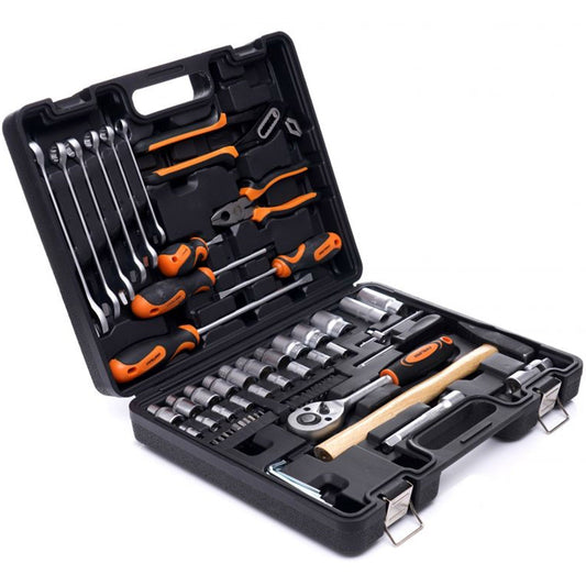 Trusa scule POLSKI K10468, 66 elemente, cutie depozitare inclusa