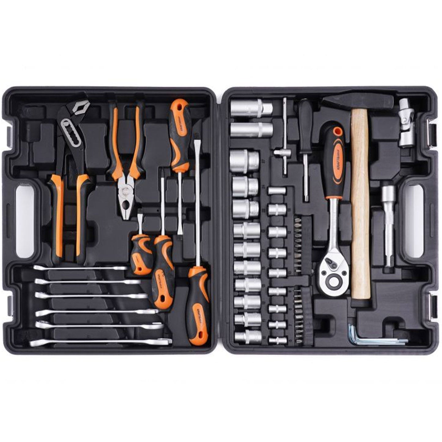 Trusa scule POLSKI K10468, 66 elemente, cutie depozitare inclusa