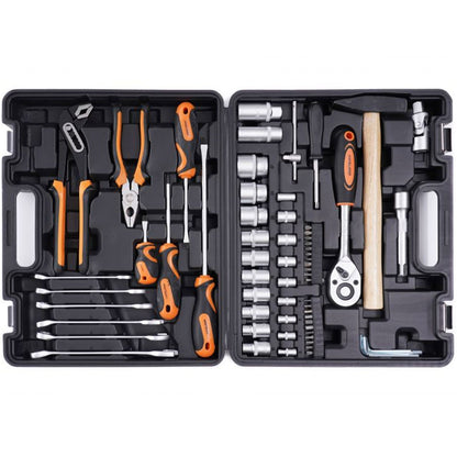 Trusa scule POLSKI K10468, 66 elemente, cutie depozitare inclusa