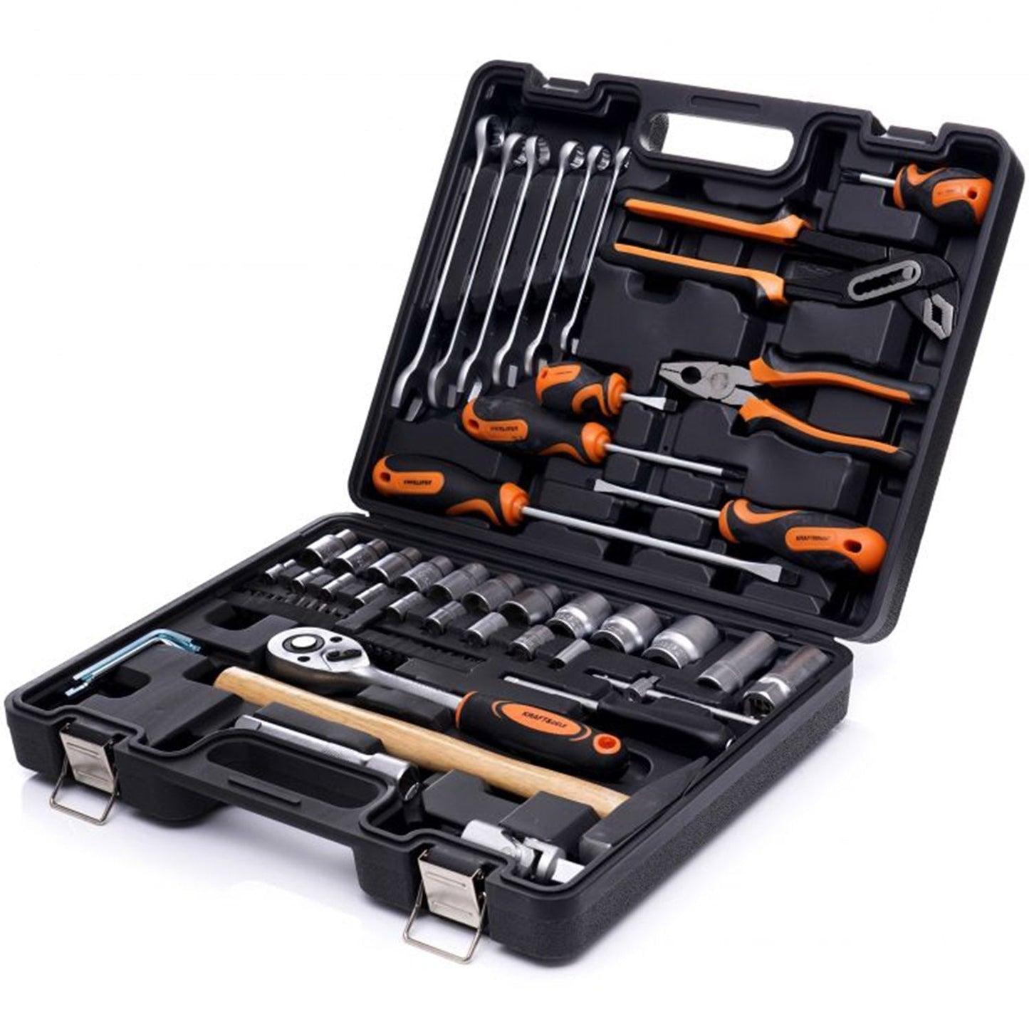 Trusa scule POLSKI K10468, 66 elemente, cutie depozitare inclusa