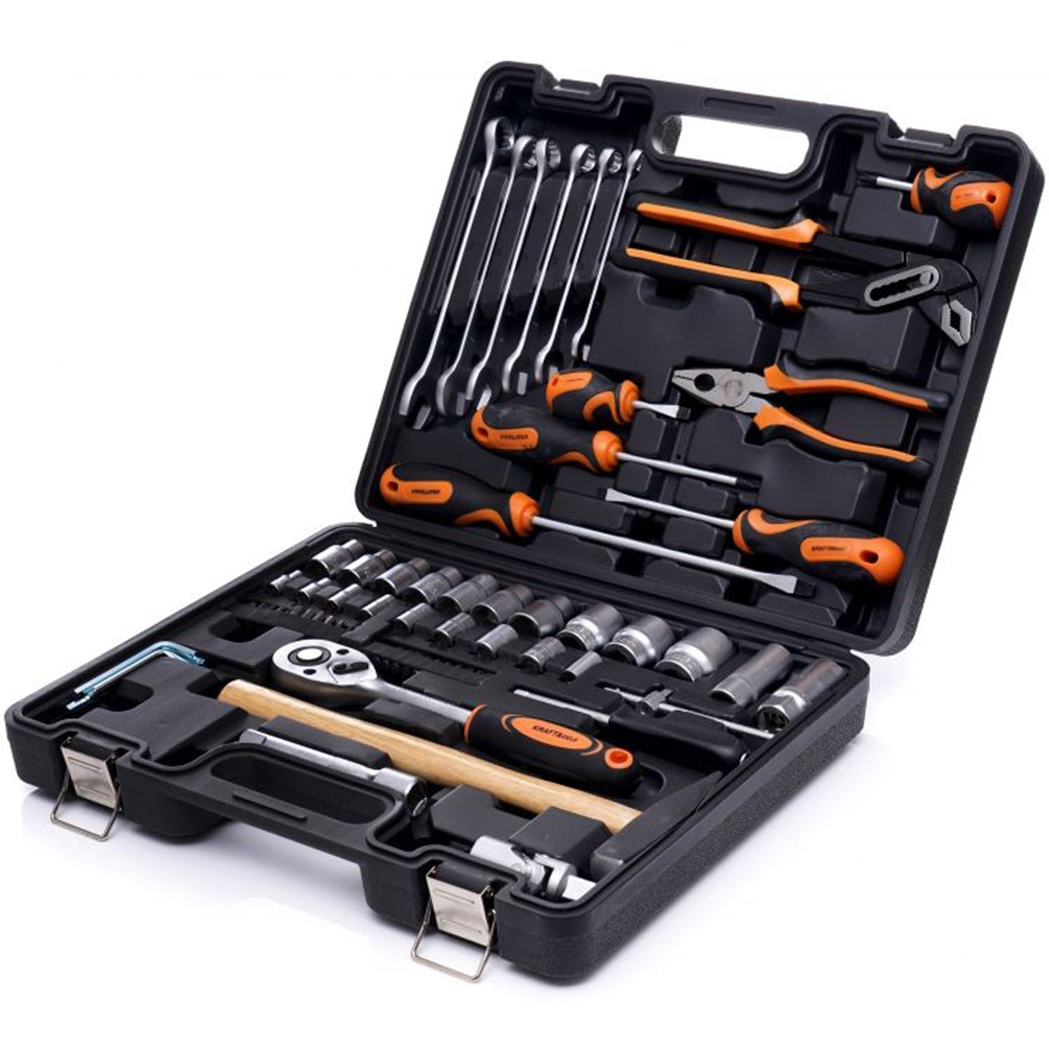 Trusa scule POLSKI K10468, 66 elemente, cutie depozitare inclusa