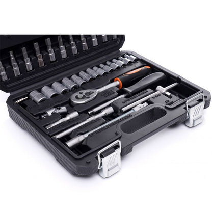 Trusa scule POLSKI K10469, 46 elemente, cutie depozitare inclusa