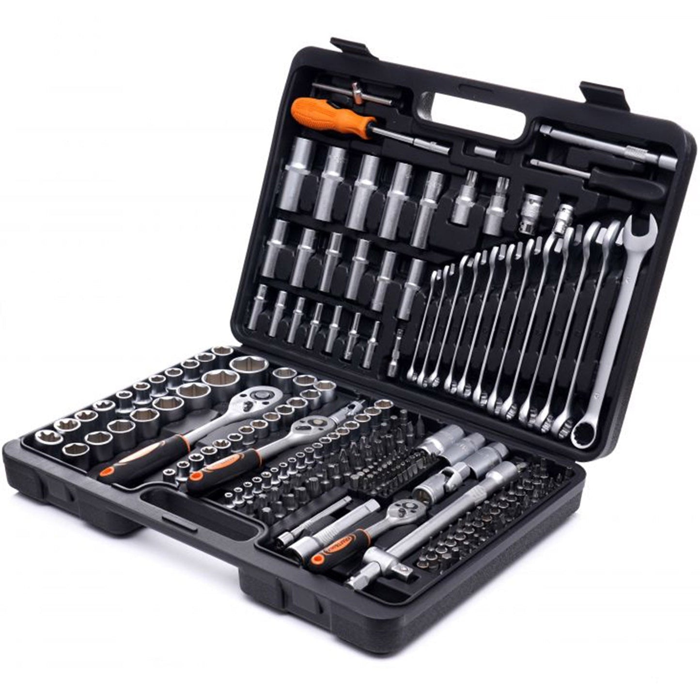 Trusa scule POLSKI K10470 219 elemente, cutie depozitare inclusa