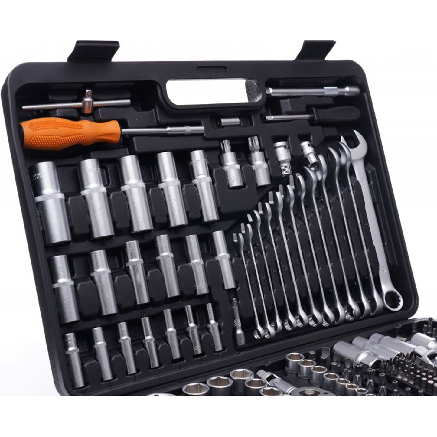 Trusa scule POLSKI K10470 219 elemente, cutie depozitare inclusa