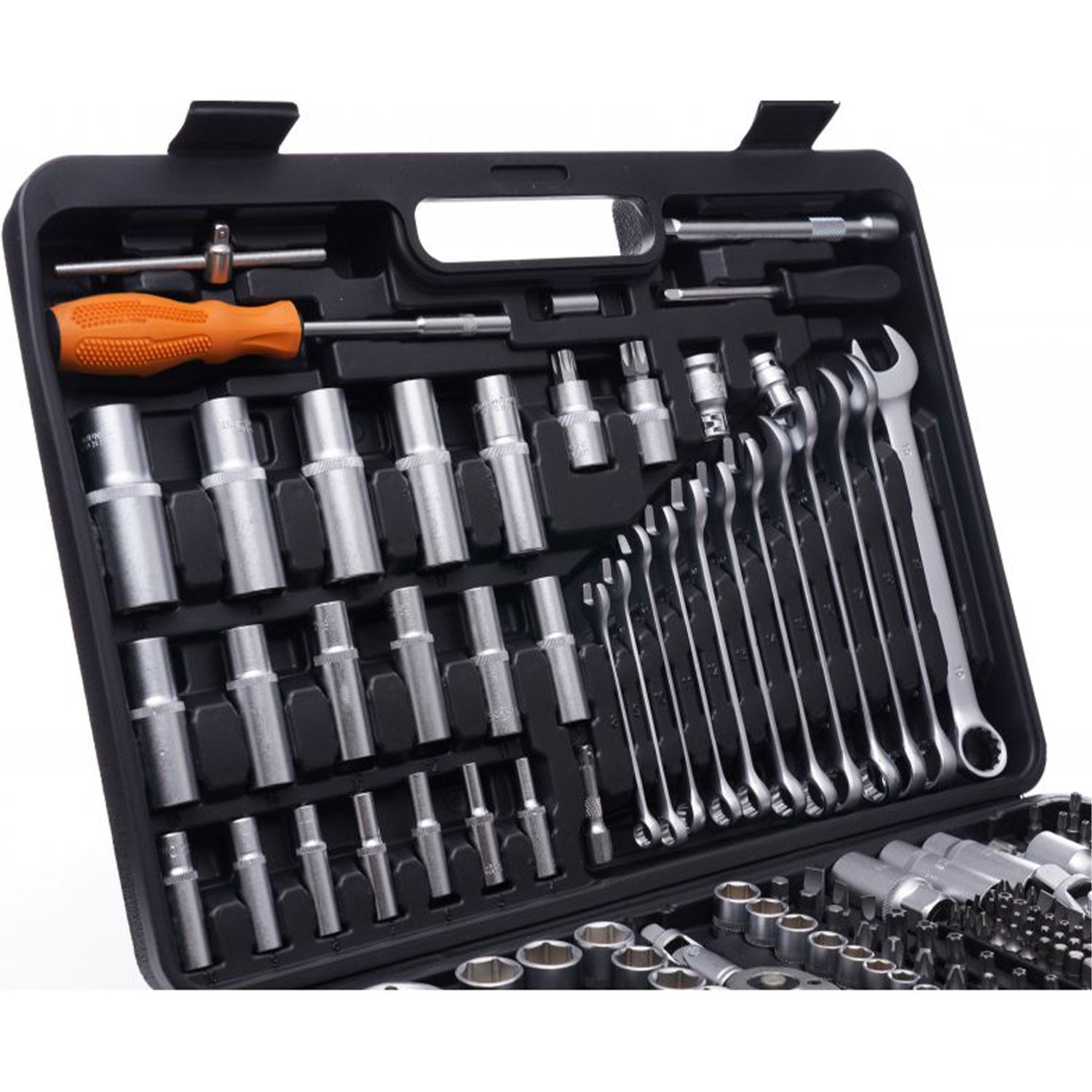 Trusa scule POLSKI K10470 219 elemente, cutie depozitare inclusa