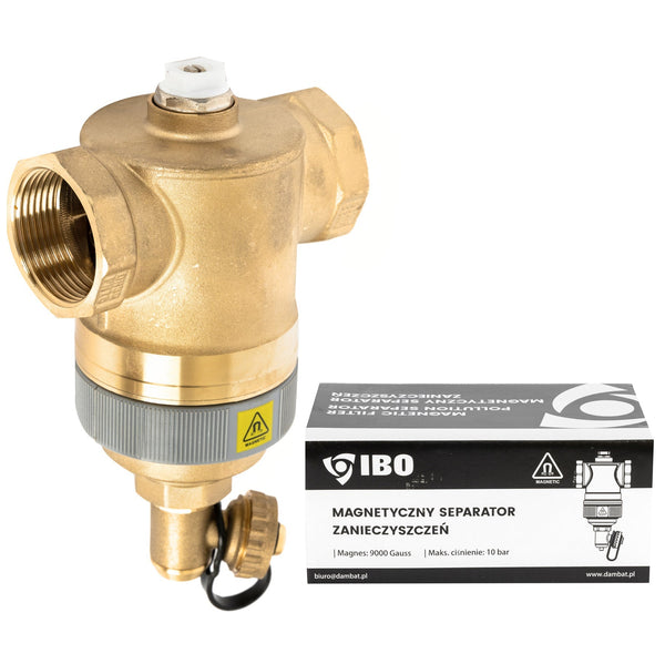 Filtru antimagnetita POMPINA-Poland IBF-10, 3/4 toli, 10 bar, pentru centrala