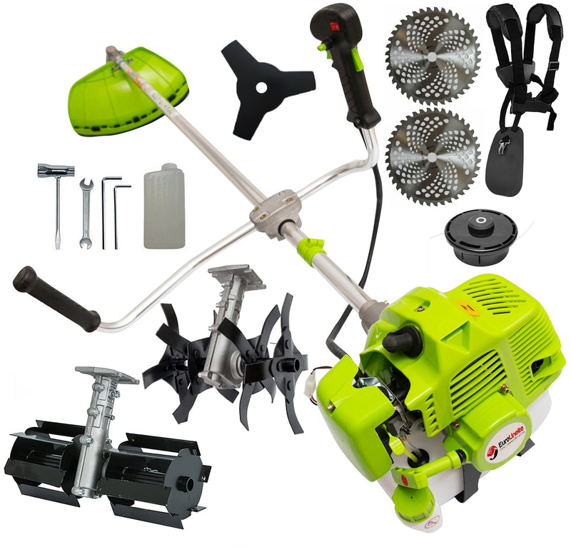 SEZONUL-OFERTELOR Motocoasa VÖKNER S GT-4900, 6.5CP, 9000 RPM, extraVIDIA, +Prasitoare, +Cultivator