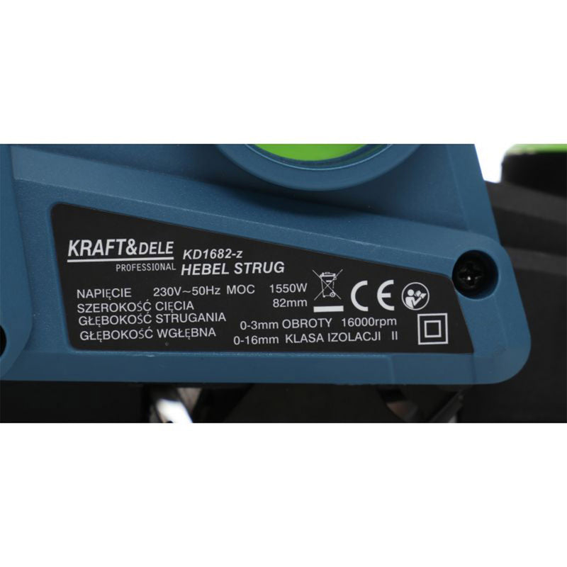 Rindea electrica Kraft&Dele KD1682-Z, 1550W, 16000RPM, 82x16mm