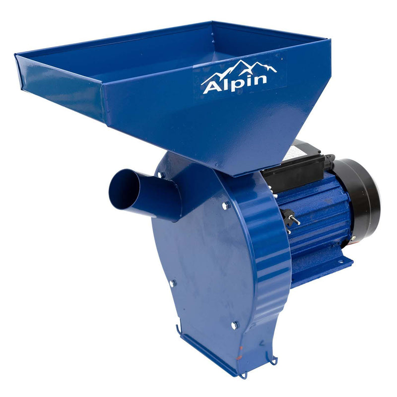 Set Moara cereale, stiuleti, lucerna si legume (4 in 1), Alpin Profi, 3.8KW, 300Kg/Ora,+ suport metal