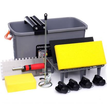 Set galeata pentru zugravire cu accesorii, Kraft&Dele KD10785, 24l